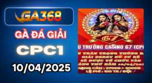 ga368 giai c1 ngay 10 04